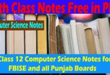 Class-12-Computer-Science-Notes-for-FBISE-and-all-Punjab-Boards